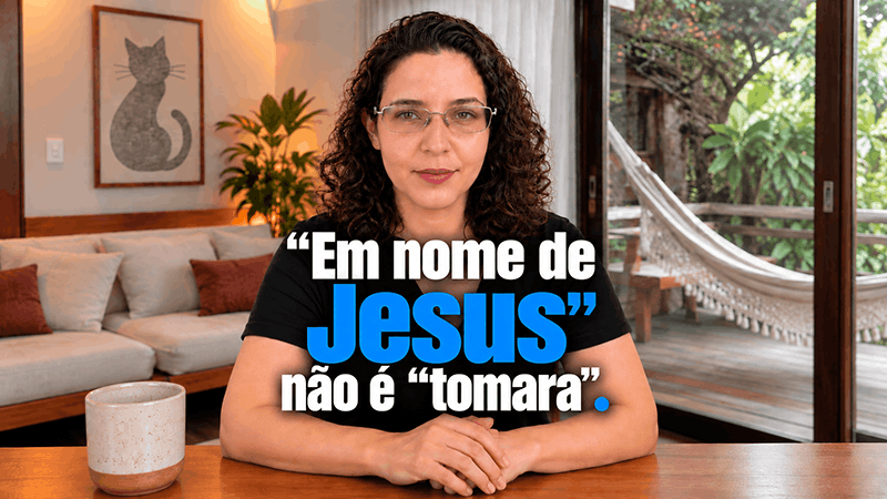 o nome de jesus nao é tomara